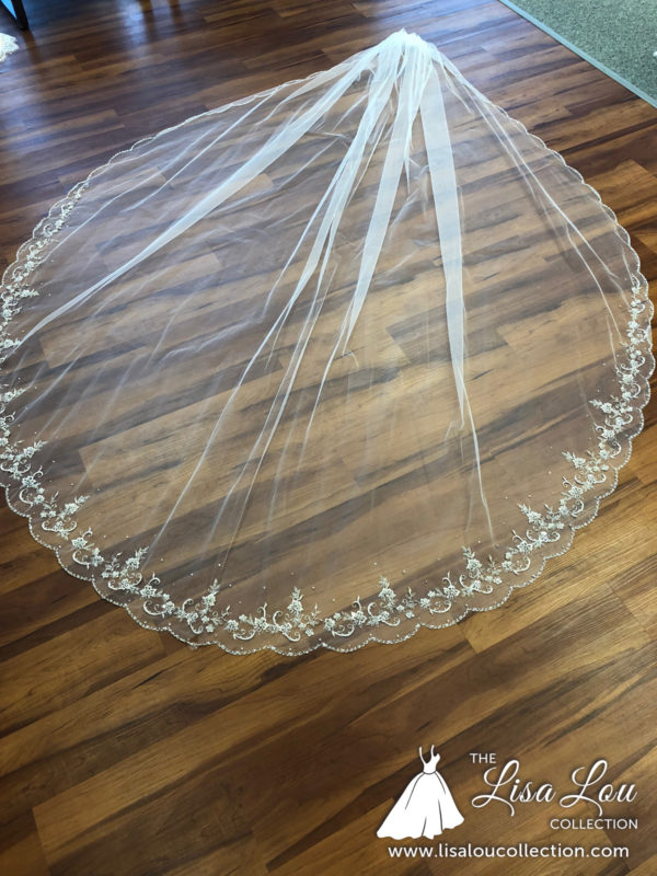 Beaded Cathedral Veil